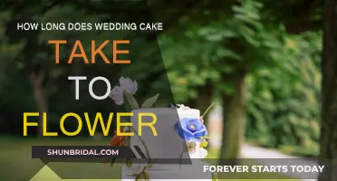 Wedding Cake Flowering: How Long Does It Take?