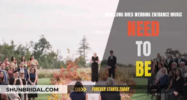 Wedding Entrance Music: How Long Should It Be?