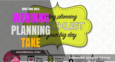 Planning a Wedding: How Long Does it Really Take?