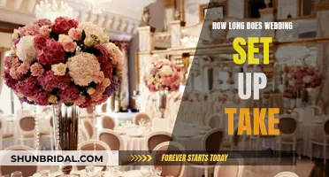 Wedding Setup: How Long Does It Really Take?