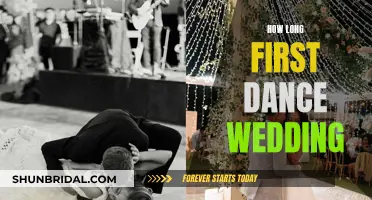 The First Dance: How Long Should It Last?