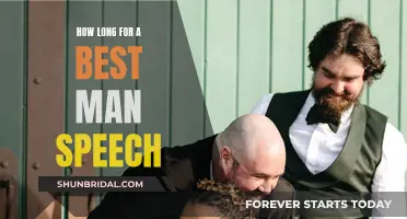 The Perfect Length for a Best Man's Speech