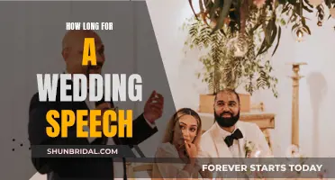 The Perfect Length for a Memorable Wedding Speech