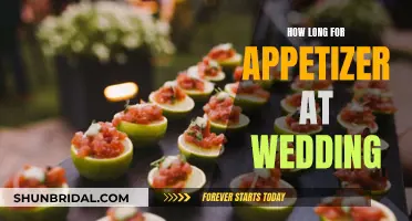 The Perfect Appetizer Timing: A Guide to Wedding Delights