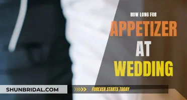 Timing Appetizers at Your Wedding: How Long?