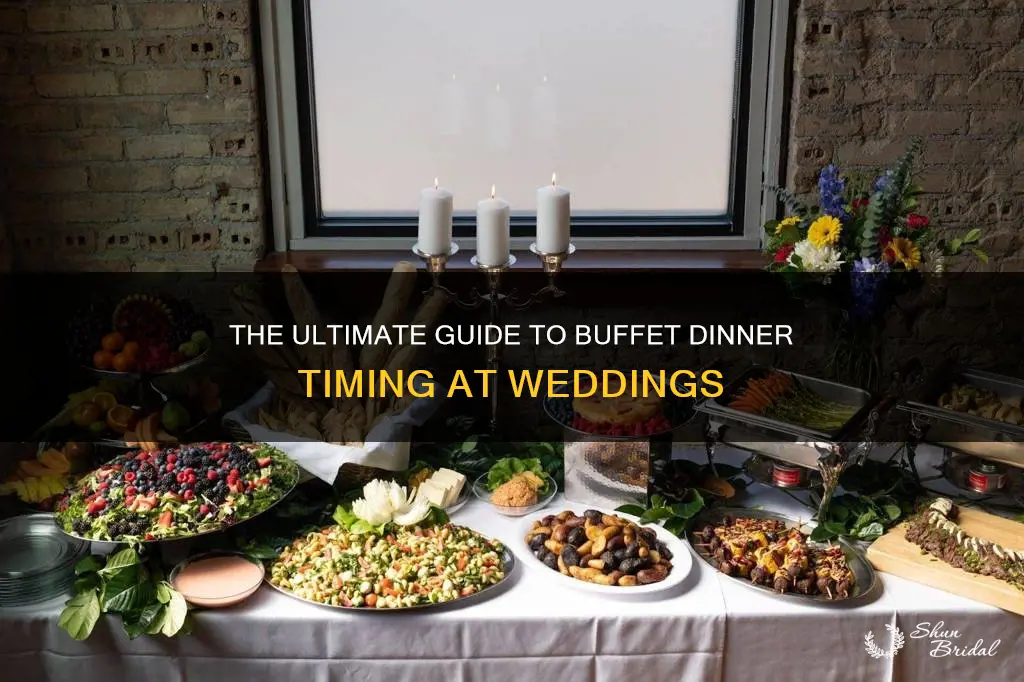 how long for buffet dinner at wedding