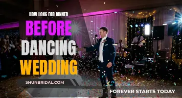 The Perfect Timing: Dinner and Dance Wedding Timeline