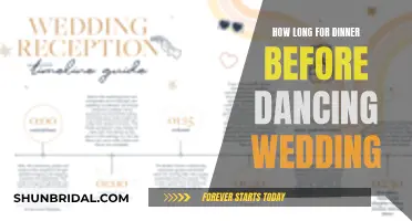 Dinner Timing for a Dance-Filled Wedding Reception