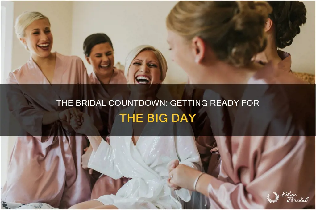 how long for getting ready before wedding