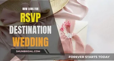 When to Expect RSVPs for Your Destination Wedding