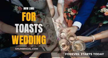 Toasts at Weddings: How Long Should They Be?