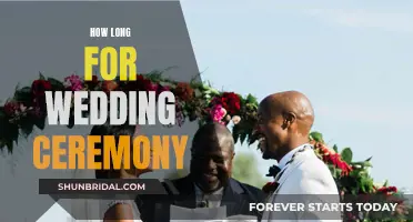 Planning Your Wedding: How Long Should the Ceremony Be?