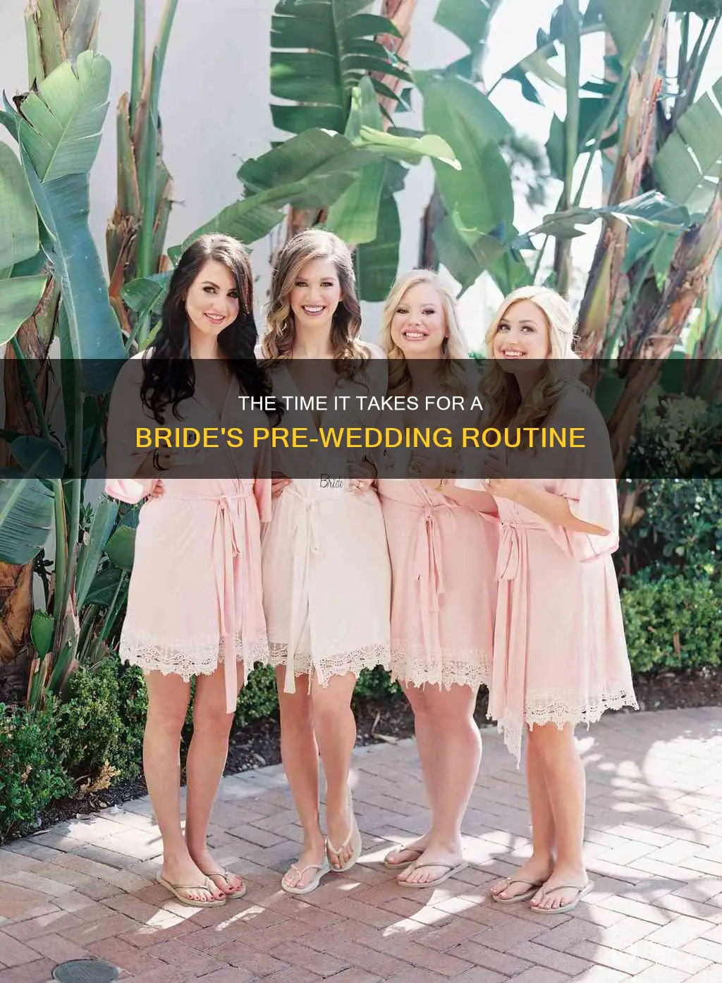 how long getting ready wedding 8 women