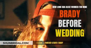 Alice's Work Tenure with Mike Brady Before Their Wedding