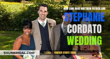 When Did Matthew Patrick and Stephanie Cordato Tie the Knot?