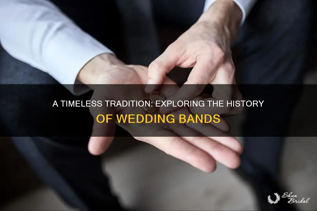 how long have we used wedding bands