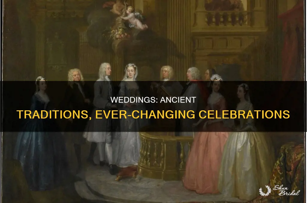 how long have weddings been around