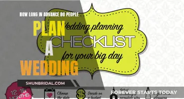 Planning a Wedding: How Far in Advance is Necessary?