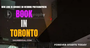 Secure Your Dream Wedding Photographer: Book Early in Toronto!