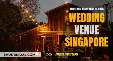 When to Book Your Singapore Wedding Venue