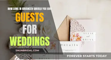 Planning a Wedding: Give Guests a Heads-Up Early