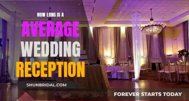 The Duration of the Average Wedding Reception: A Guide