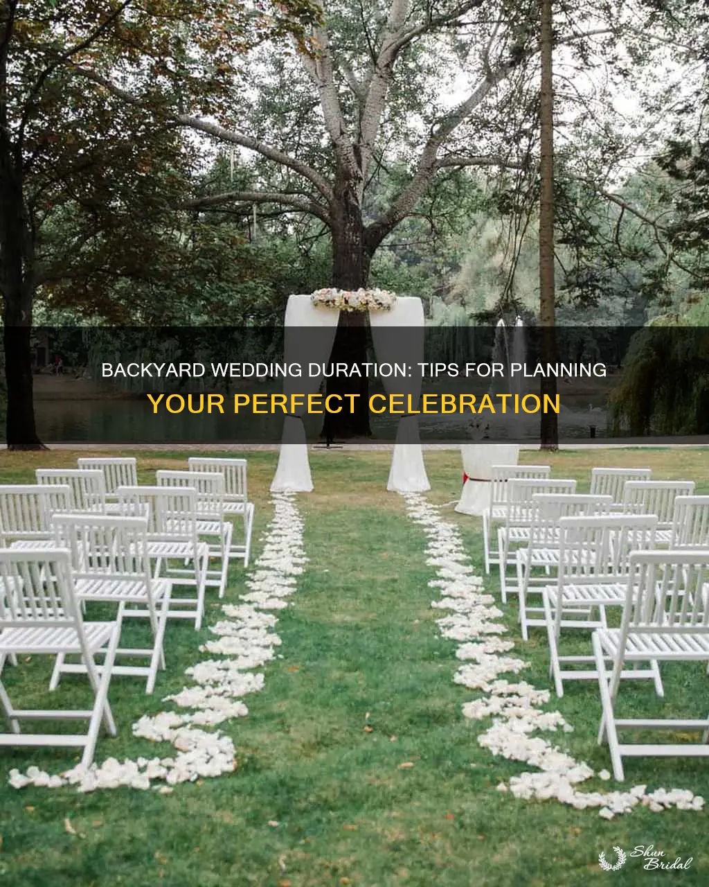 how long is a backyard wedding