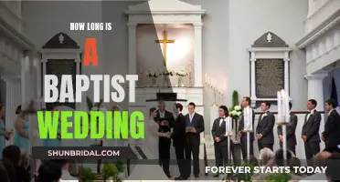 A Baptist Wedding: Duration and Traditions Explained