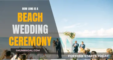 Beach Wedding Duration: A Guide to the Perfect Length