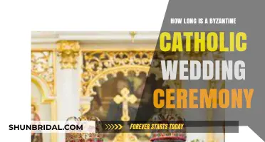 Byzantine Catholic Wedding Ceremony: Understanding Its Duration and Traditions