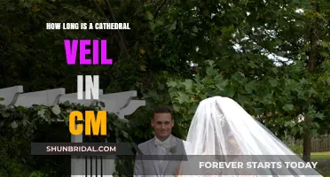 Cathedral Veil Length Guide: Understanding Its Traditional Measurement in CM