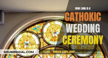 The Length of a Catholic Wedding Ceremony: A Guide