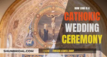 A Catholic Wedding Ceremony: Duration and Details