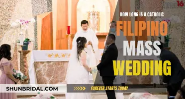 A Catholic Filipino Wedding: Duration of the Sacred Union