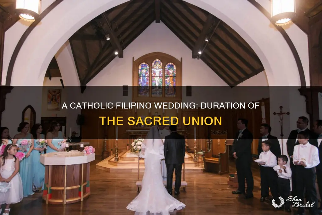 how long is a catholic filipino mass wedding