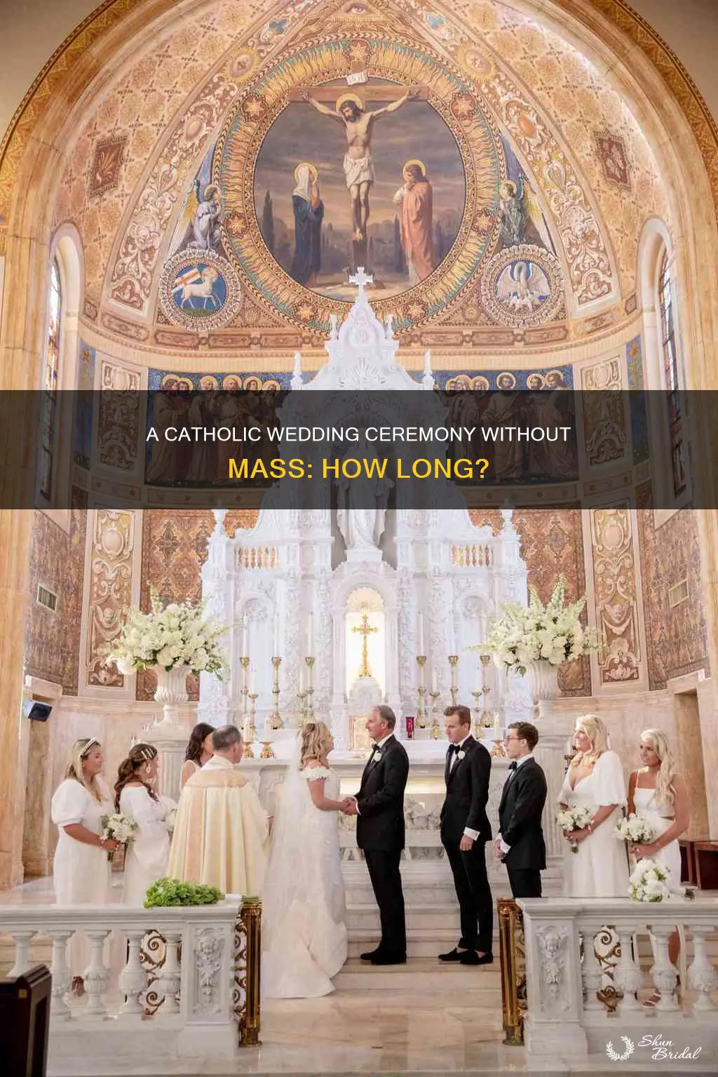 how long is a catholic wedding ceremony no mass
