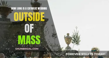 A Catholic Wedding Outside Mass: How Long Does It Last?