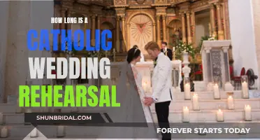 A Catholic Wedding Rehearsal: How Long Does It Last?