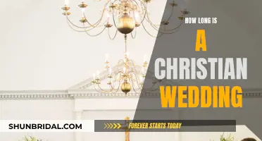 A Christian Wedding: Duration and Details