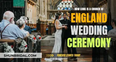 The Length of a Church of England Wedding: A Guide