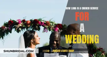 Ideal Duration for a Wedding Church Service