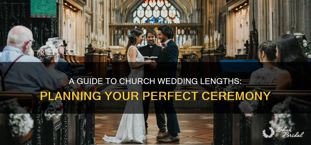 how long is a church wedding ceremony