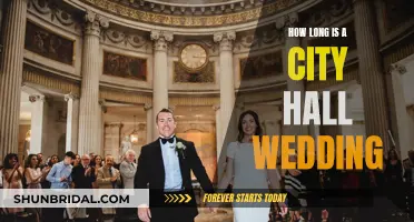 City Hall Wedding Duration: A Quick Guide to Your Ceremony