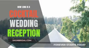 Cocktail Wedding Receptions: How Long Should They Last?