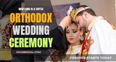 Coptic Orthodox Wedding: Duration and Key Elements