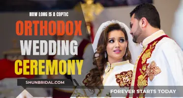 Coptic Orthodox Wedding Ceremony: Duration and Details