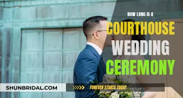 A Courthouse Wedding: Quick, Intimate, and Short