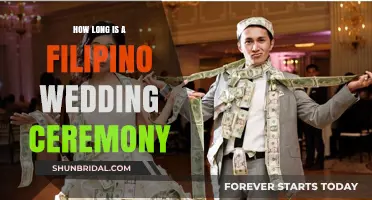 Understanding the Duration of Traditional Filipino Wedding Ceremonies