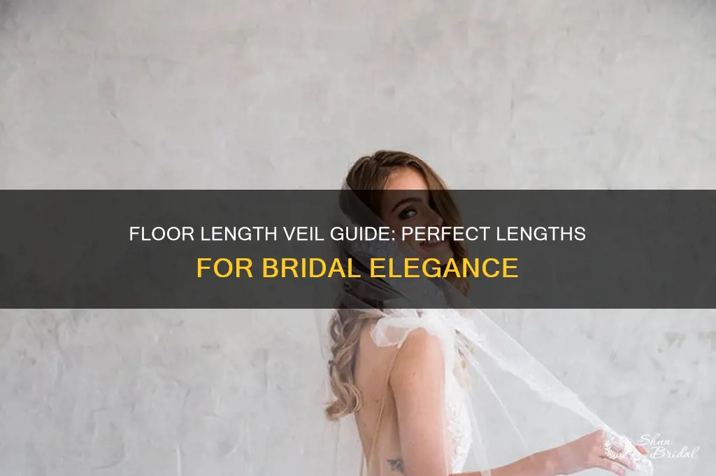 how long is a floor length veil