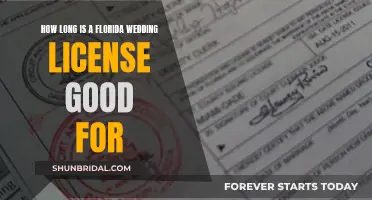 Florida Wedding Licenses: Validity and Expiry Dates